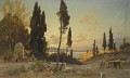 vista sul bosforo costantinopoli Hermann David Salomon Corrodi orientalist scenery
